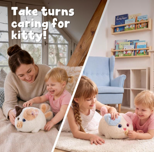 Interactive Cat Plushy